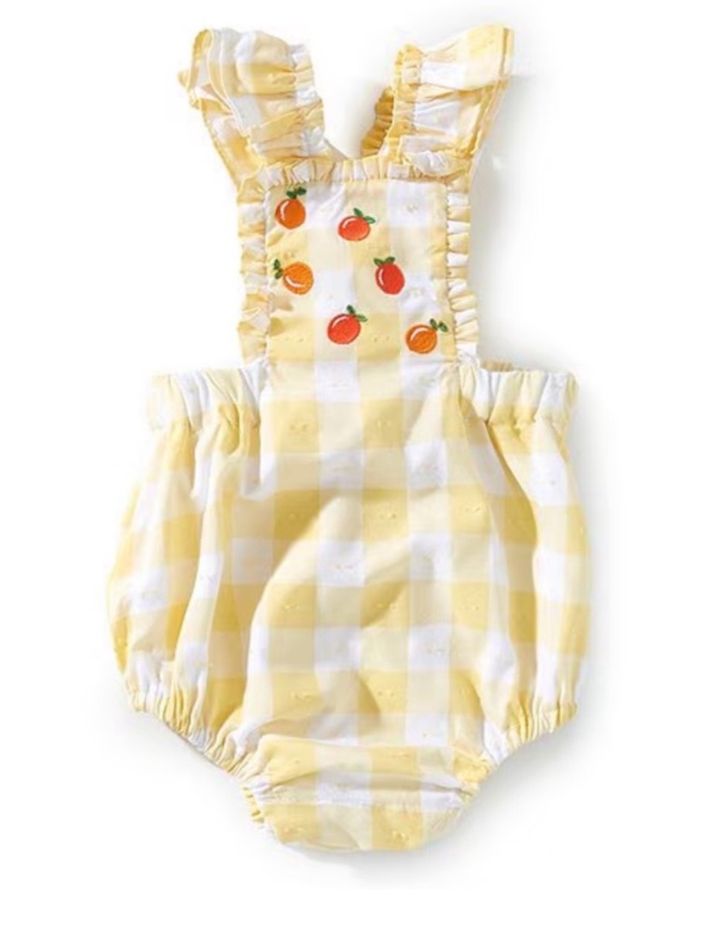 Edgehill Collection Embroidered Oranges
Gingham Bubble